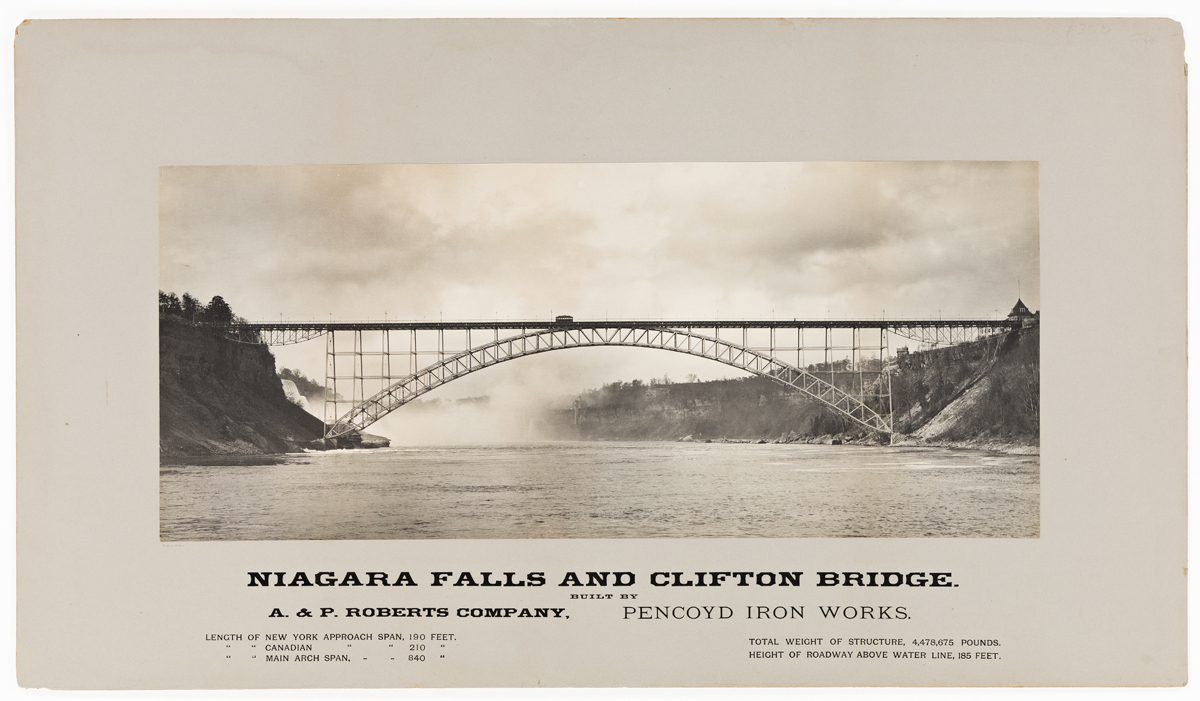 WILLIAM H. RAU (1855-1920) Niagara Falls and Clifton Bridge.